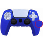 Силиконовый чехол для джойстика PS5 Dualsense синий