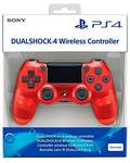 Джойстик PS4 V2 Dualshock 4 Controller Red Crystal (Оригінал)