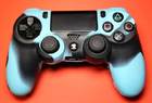 PS4 силіконовий чохол для джойстика (Камуфляж)(Blue-black)