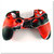 PS4 силіконовий чохол для джойстика (Камуфляж)(Red-black)