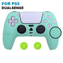 Силиконовый чехол для джойстика PS5 Dualsense (light green)