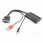 Переходник VGA в HDMI + аудио выход (Premium)