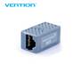 Соединитель, сгонка RJ45 для соединения патчкордов (Vention) Оригинал