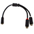 Кабель аудіо 2 RCA (мама)-jack 3.5mm (мама) Оригінал (Ugreen)