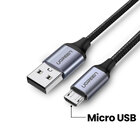 Кабель Micro USB для заряджання Джойстика PS4/Xbox one 3 метри Ugreen Оригінал