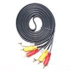Кабель тюльпани 3RCA to 3RCA 3.0m (Atcom)