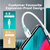 Кабель USB Type C - Lightning для заряджання iPhone 13 / Macbook Pro PD 20W чорний