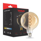 Лампа LED Vestum філамент (вінтаж) golden twist G125 Е27 6Вт 220V 2500К