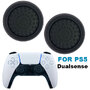 Силиконовые накладки для джойстика PS5 DualSense черные 2 шт
