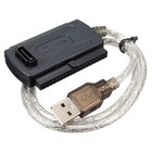 USB 2.0 адаптер перехідник SATA/IDE 3.5 40-пін/IDE 2.5 44-пін (Premium)