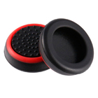 PS4 силиконові накладки на стики dualshock 4 (Black-Red) (2шт)