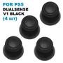 Стики грибки для Dualsense геймпада PS5 V1 Black (комплект 4 шт)