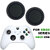 Силіконові накладки для джойстика Xbox Series X/S чорні 2 шт.