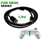 Кабель USB Type-C для заряджання / синхронізації джойстика Xbox Series чорний (1,8 м)